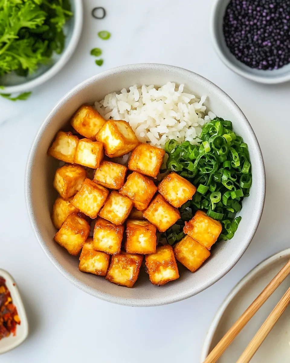Easy Crispy Air Fryer Tofu recipe photo