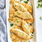 Homemade Crispy Baked Chicken Tenders recipe photo