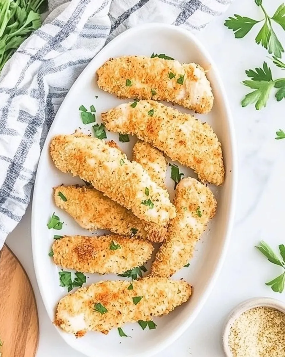 Classic Crispy Baked Chicken Tenders dish photo