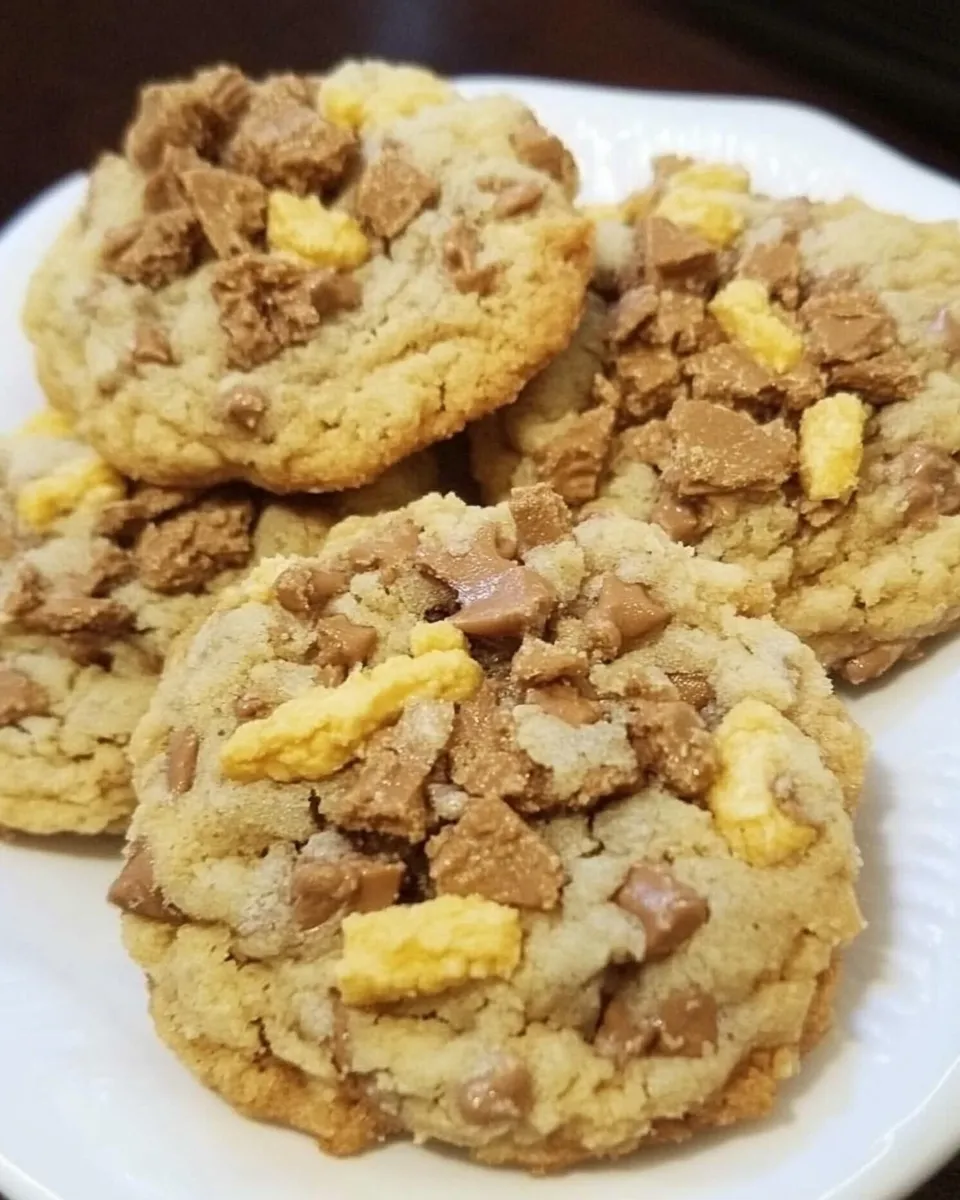 Homemade Crispy Butterfinger Cookies photo