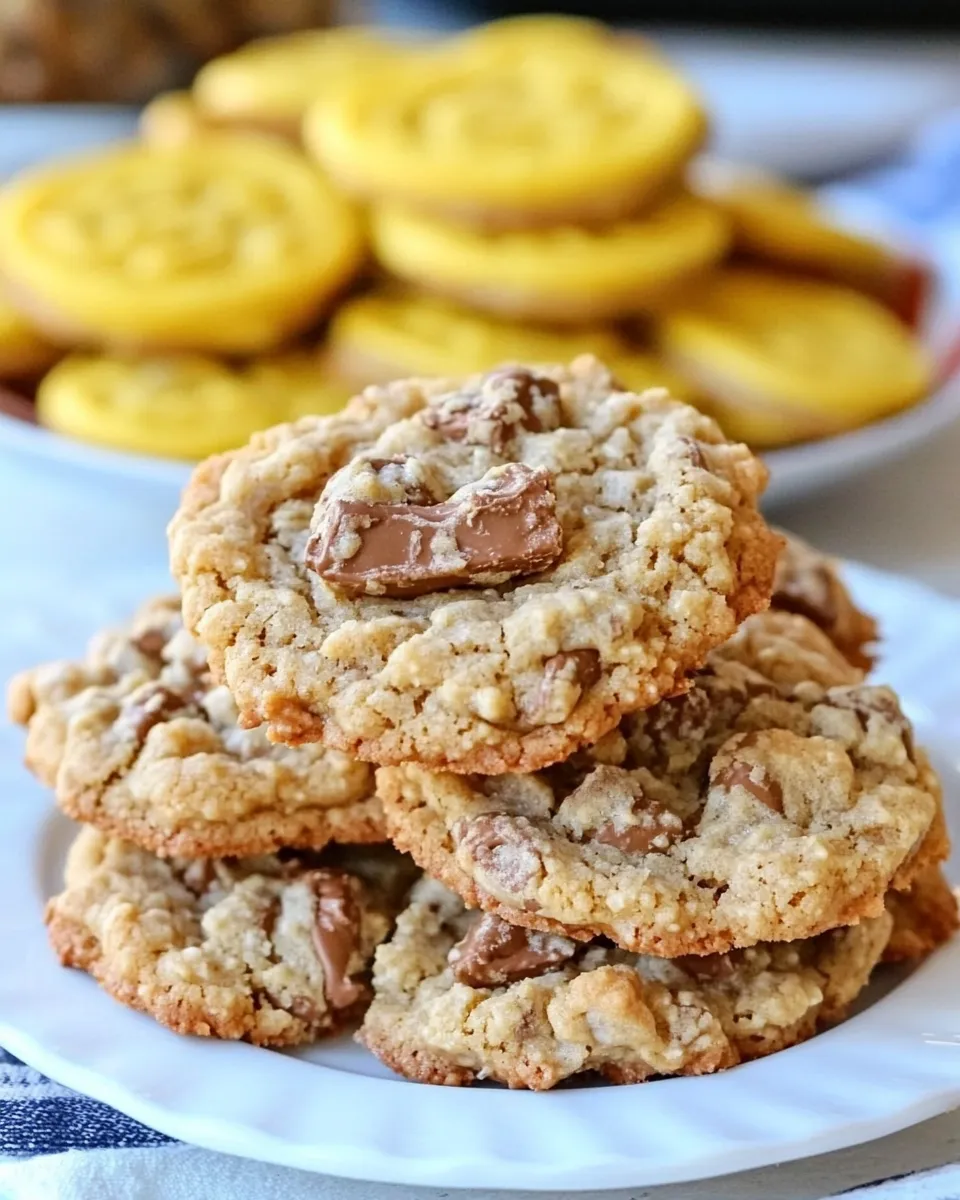 Delicious Crispy Butterfinger Cookies image