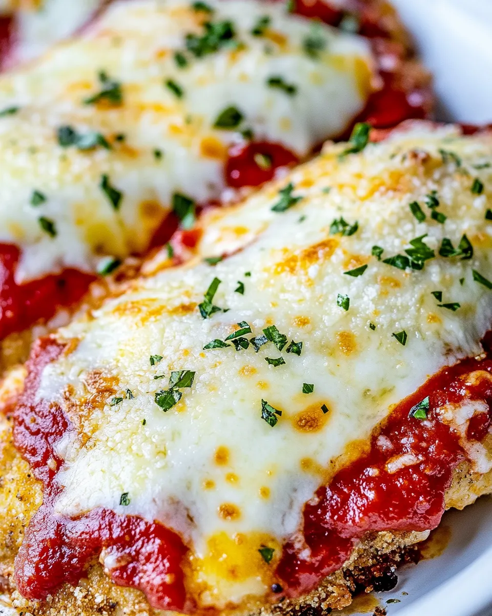 Homemade Crispy Chicken Parmesan (Parmigiana) photo