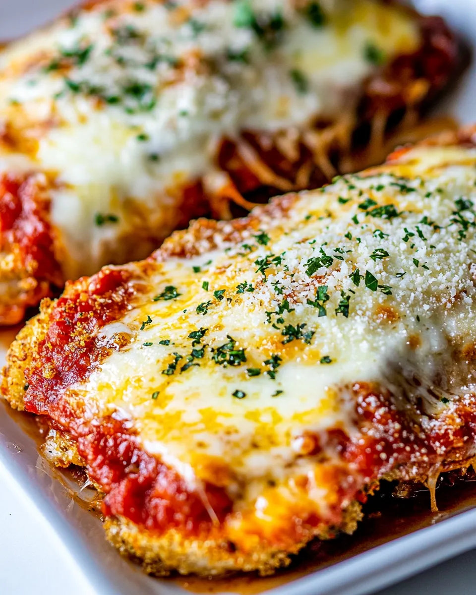 Classic Crispy Chicken Parmesan (Parmigiana) image