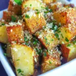 Homemade Crispy Crunchy Parmesan Potatoes photo
