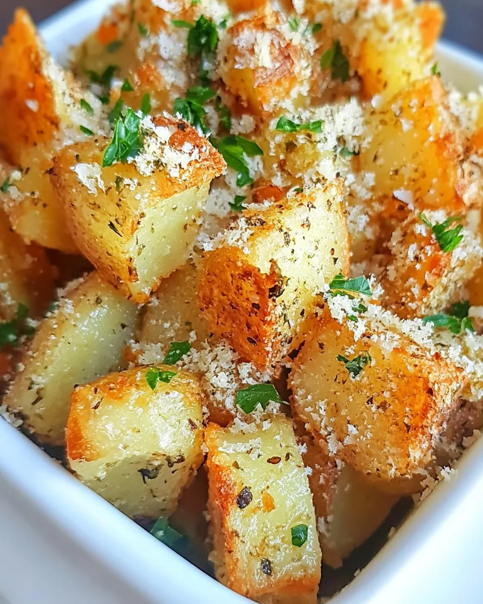 Classic Crispy Crunchy Parmesan Potatoes image