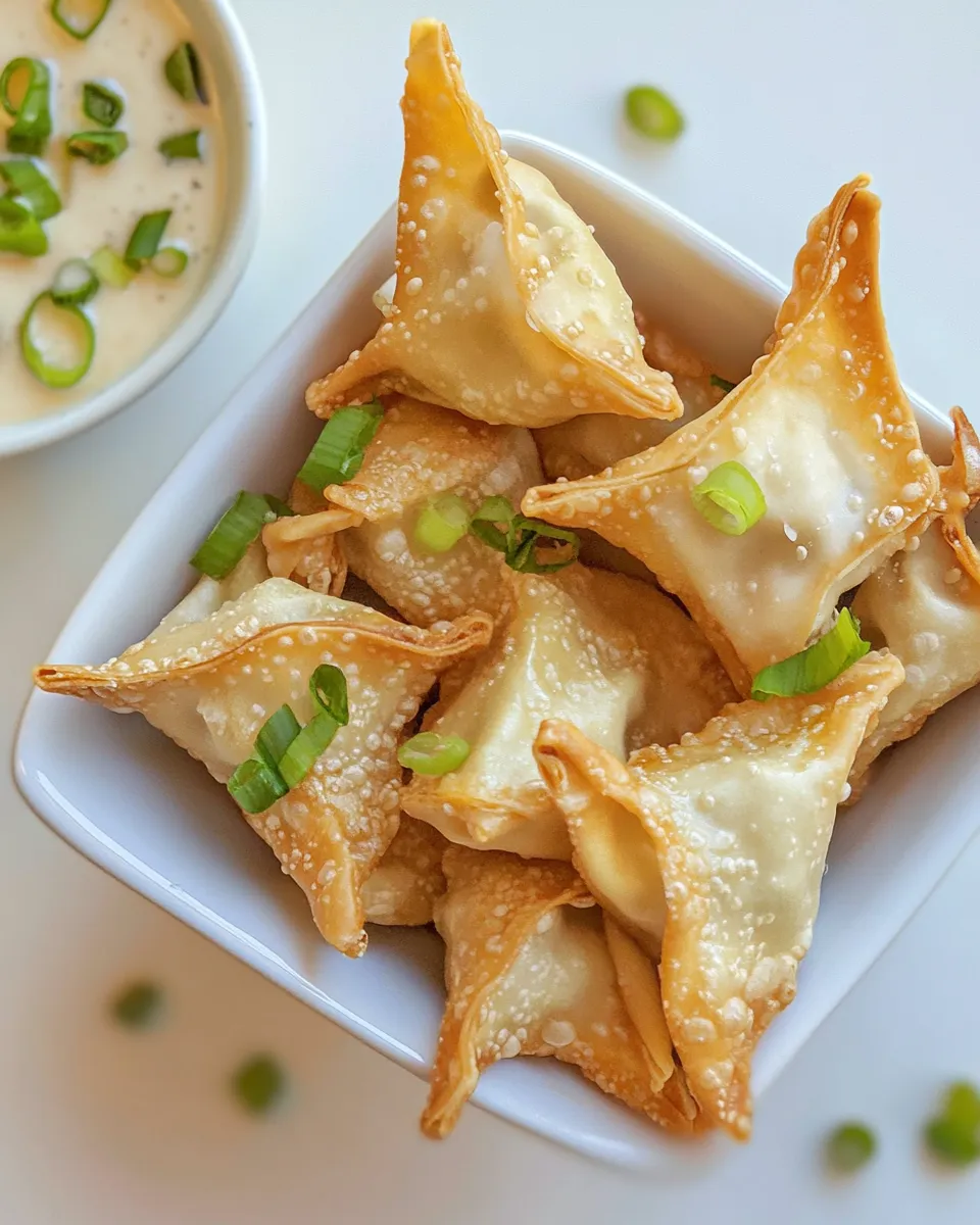 Classic Crispy Fried Wonton Recipe image