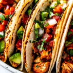 Homemade Crispy Oven Baked Chicken Tacos recipe photo