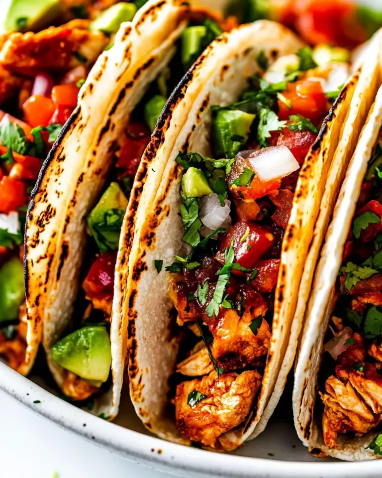 Homemade Crispy Oven Baked Chicken Tacos recipe photo