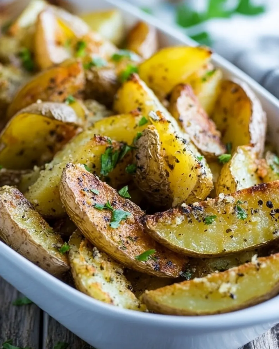 Best Crispy Oven Potato Wedges shot