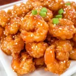 Homemade Crispy Sesame Popcorn Shrimp photo