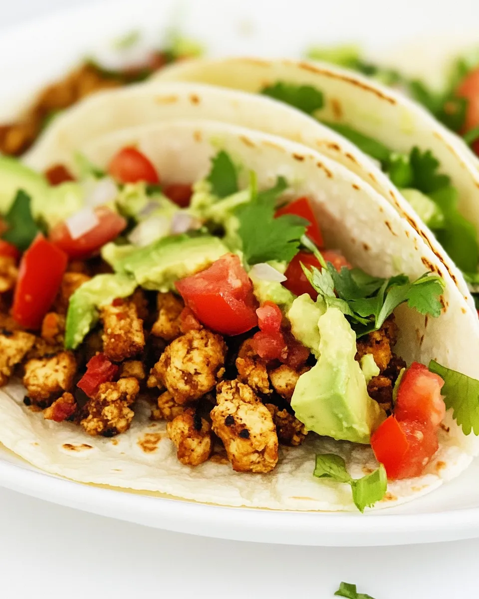 Homemade Crispy Tofu Tacos photo