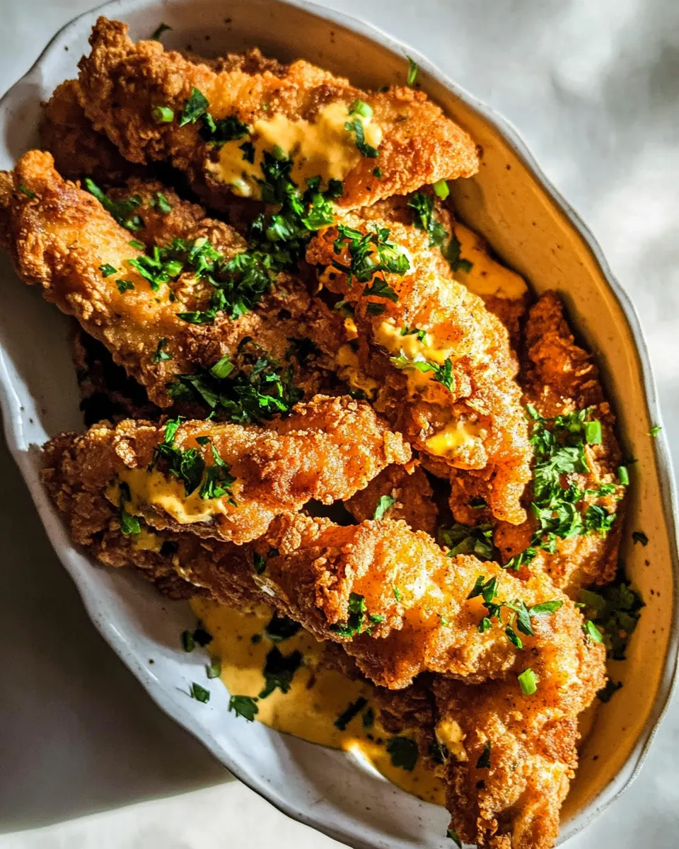 Perfect Crispy Turmeric Chicken Tenders. recipe photo