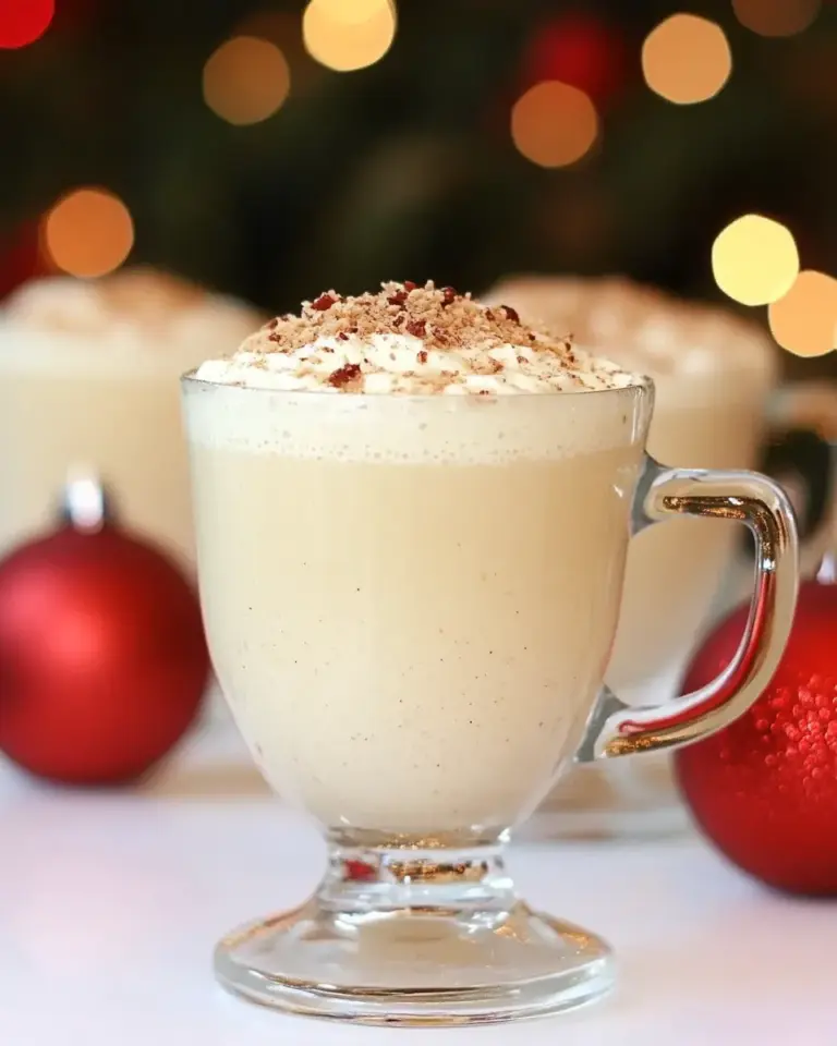 Homemade Crock Pot Eggnog Lattes photo