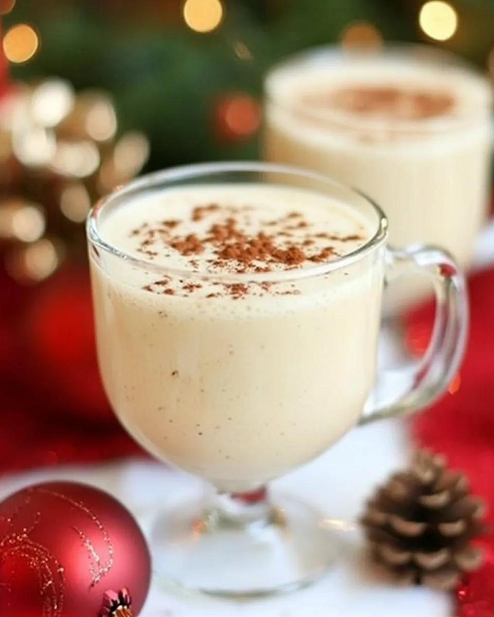 Easy Crock Pot Eggnog Lattes dish photo