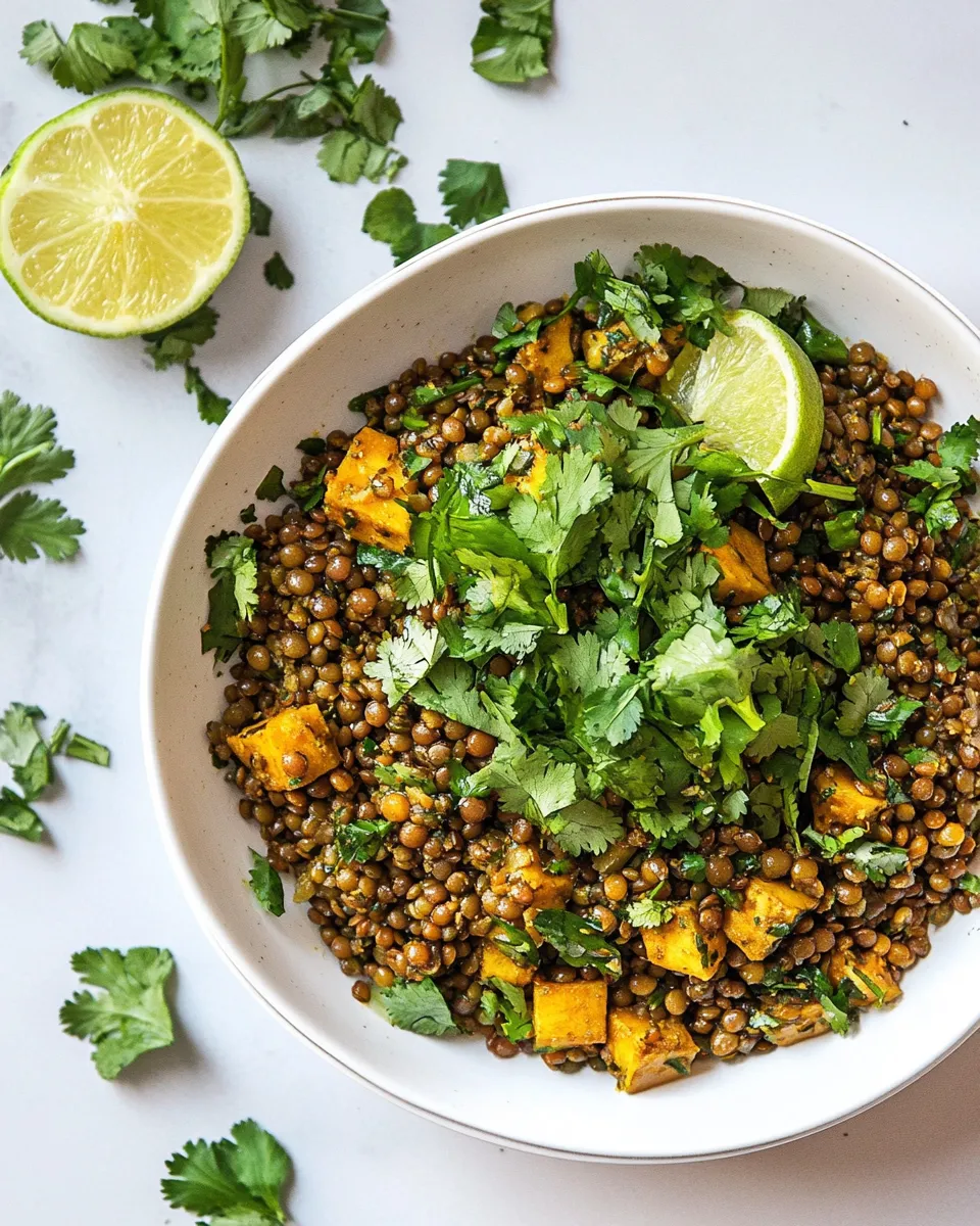 Classic Curried Lentil Salad image