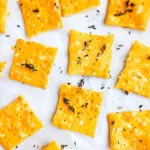 Homemade DIY Cheese Crackers photo
