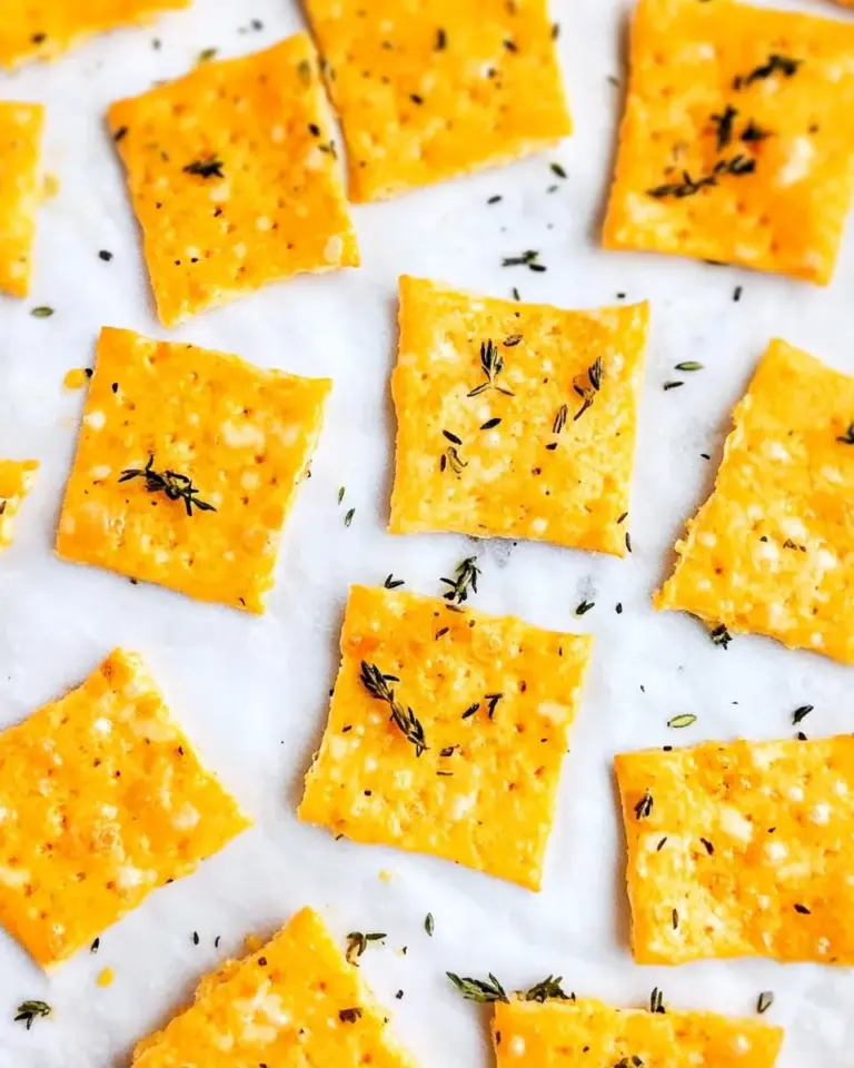 Homemade DIY Cheese Crackers photo