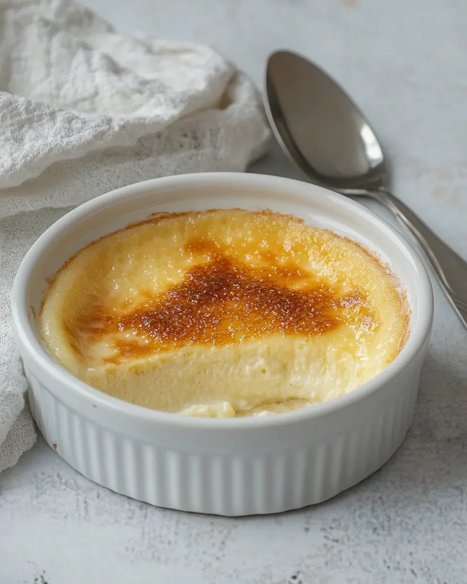 Easy Dairy-Free Crme Brle recipe photo