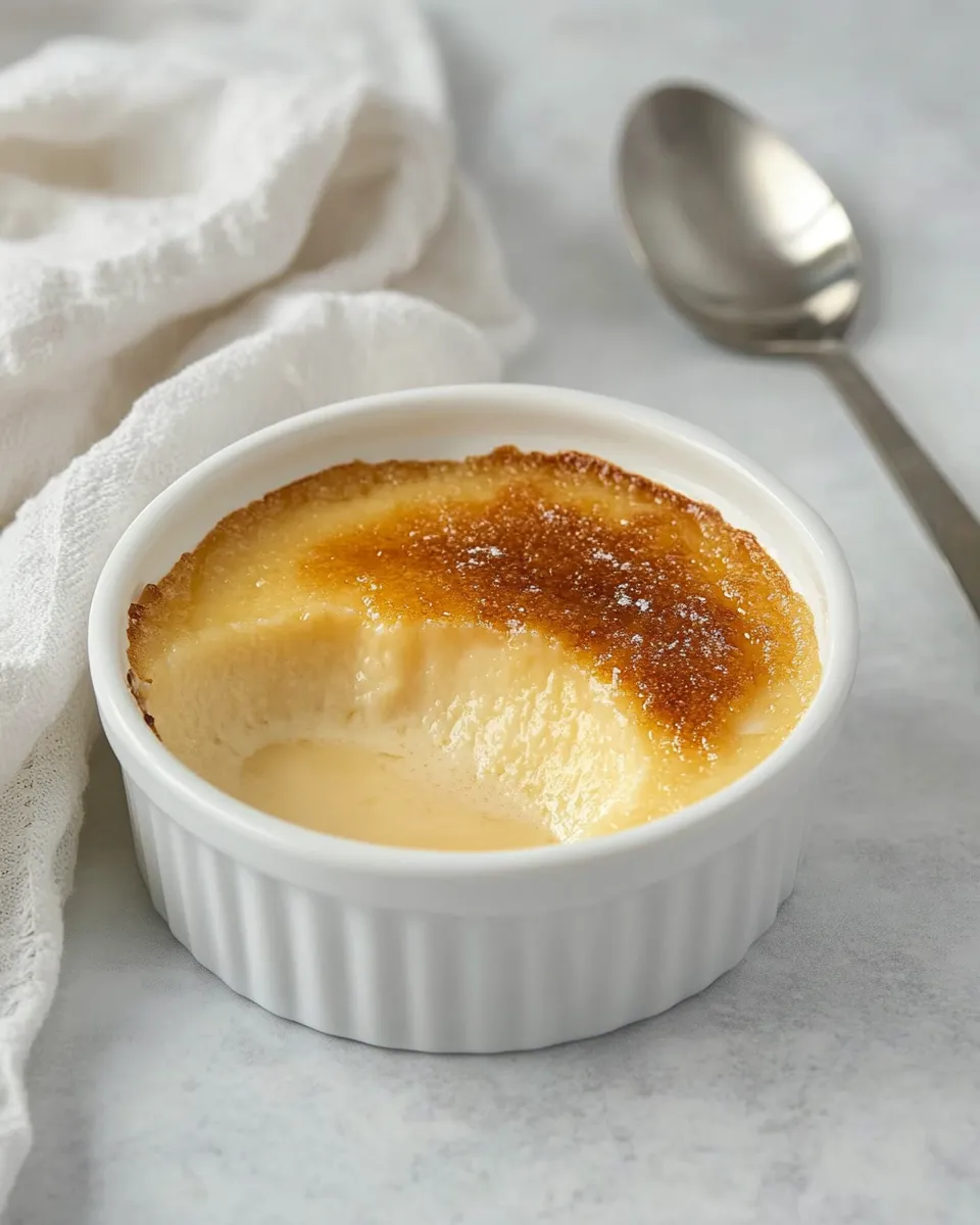 Delicious Dairy-Free Crme Brle shot