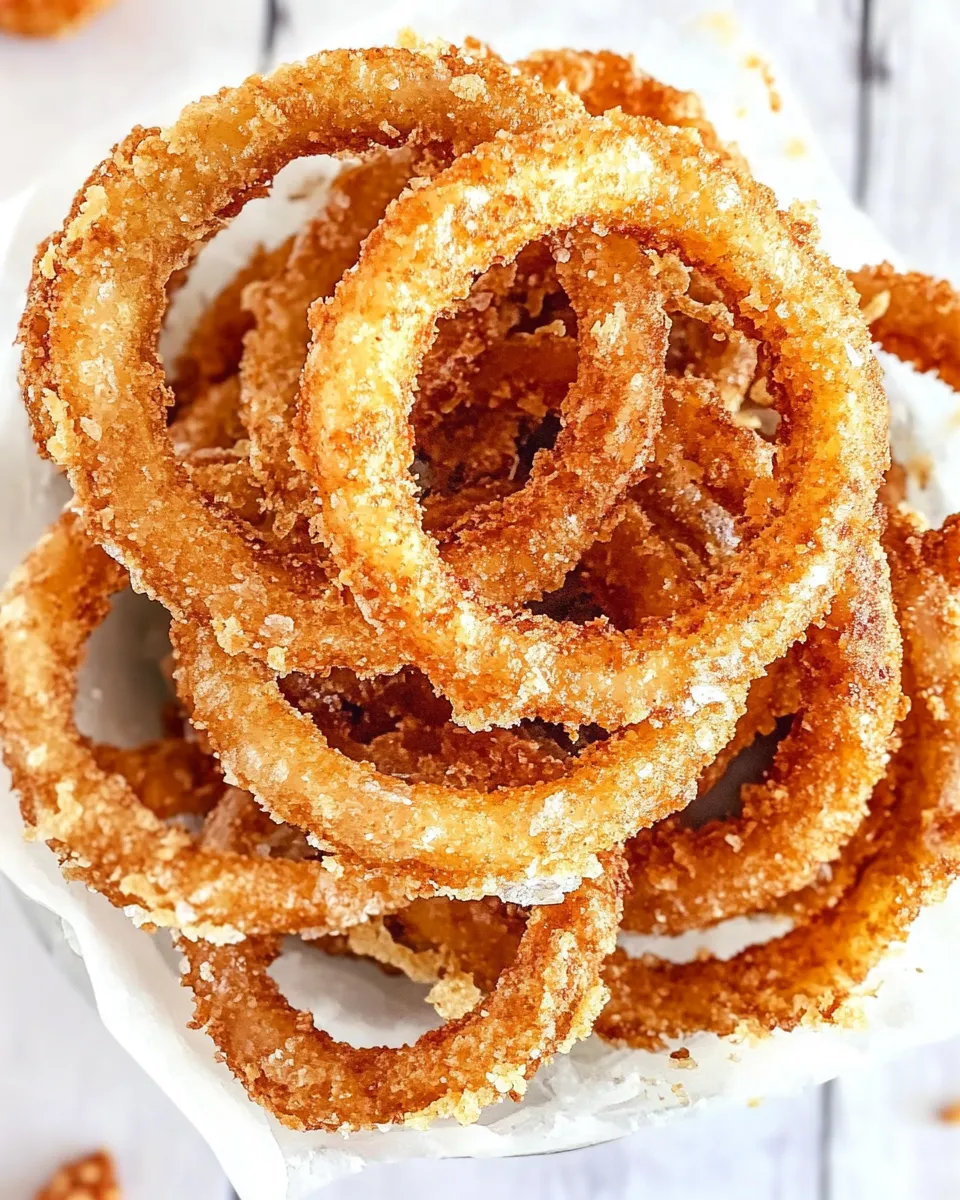 Delicious Dairy Queen Onion Rings shot