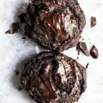 Homemade Dark Chocolate Cookies photo