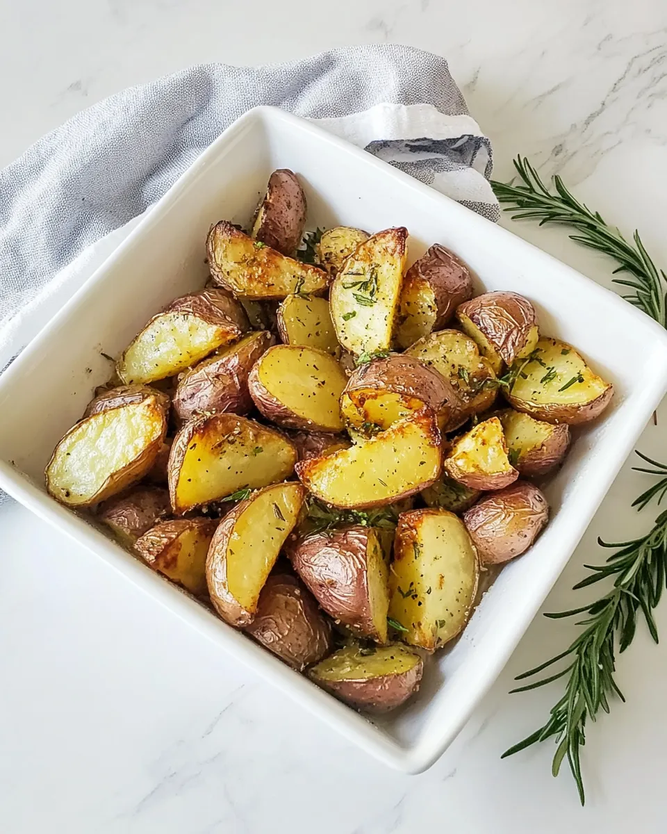 Homemade Delicious Roasted Red Potatoes photo