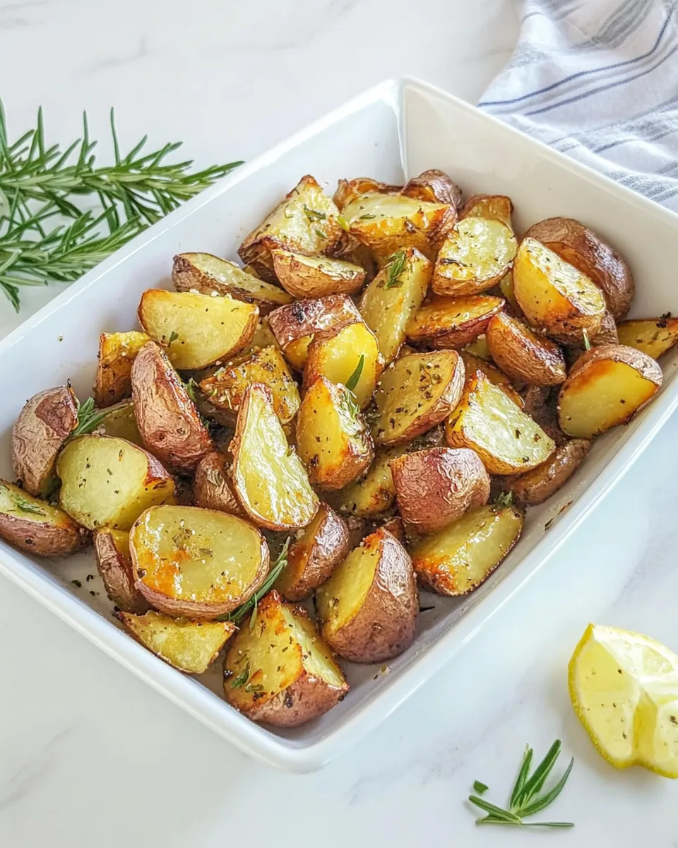 Easy Delicious Roasted Red Potatoes recipe photo