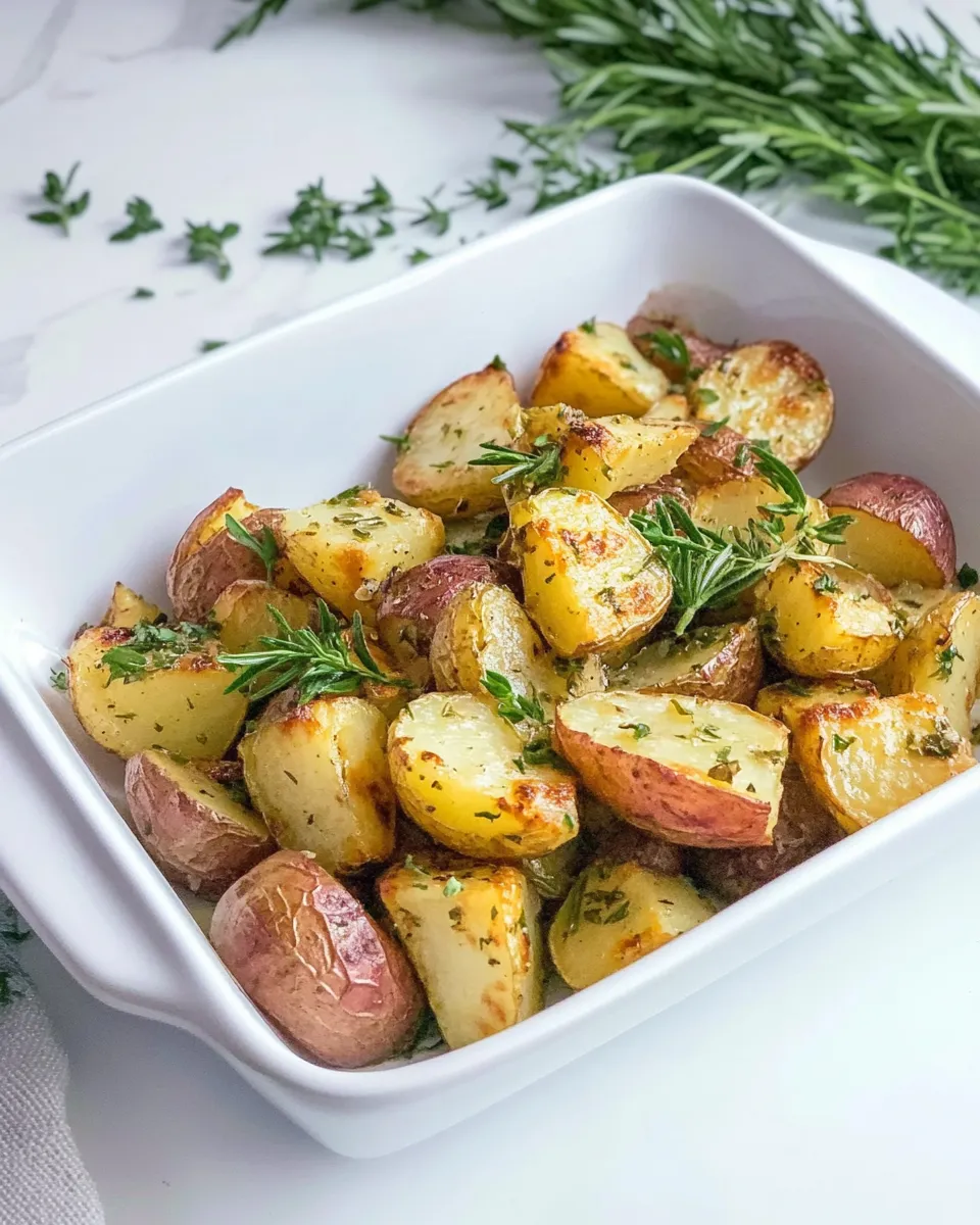 Best Delicious Roasted Red Potatoes shot