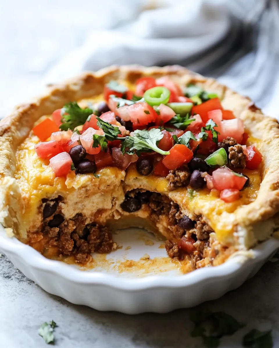 Classic Delicious Taco Pie image