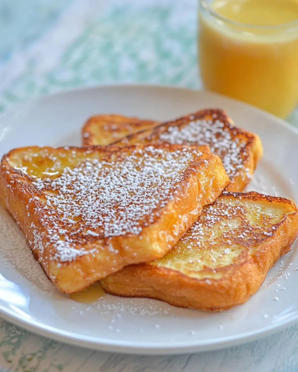 Delicious Dennys French Toast shot