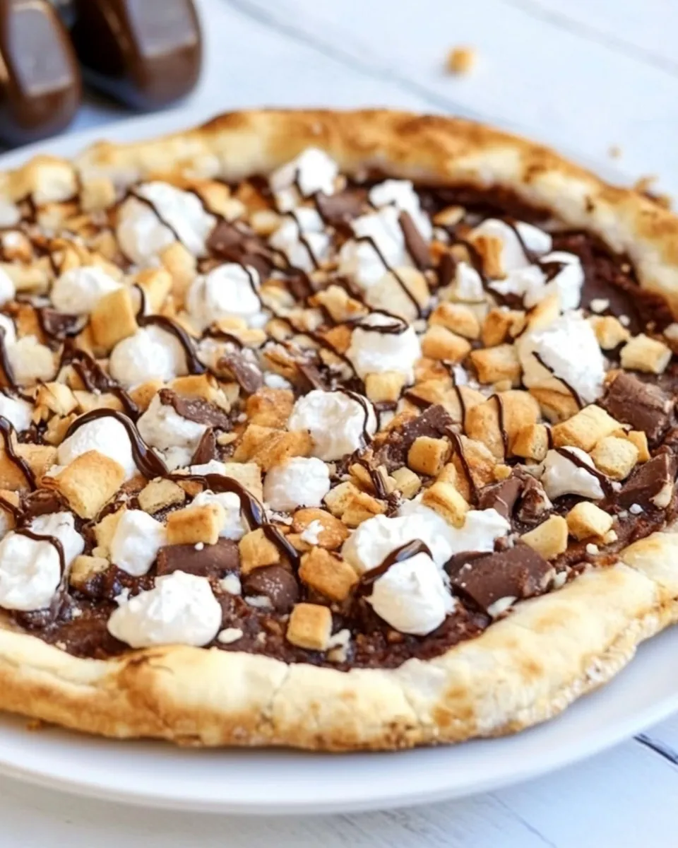 Homemade Dessert Pizza photo