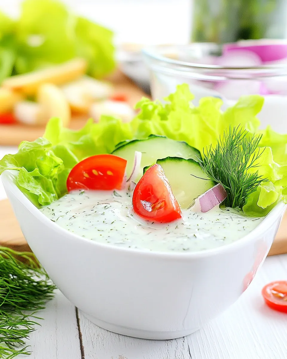 Classic Dill Salad Dressing image