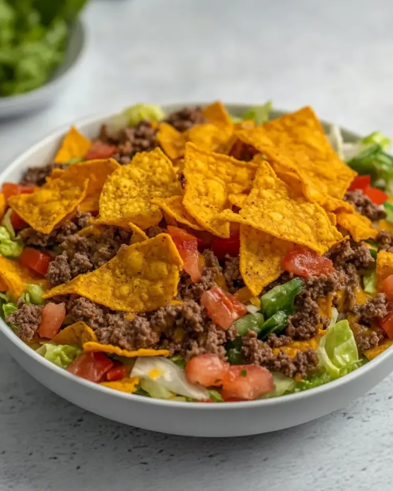Homemade Doritos Taco Salad photo