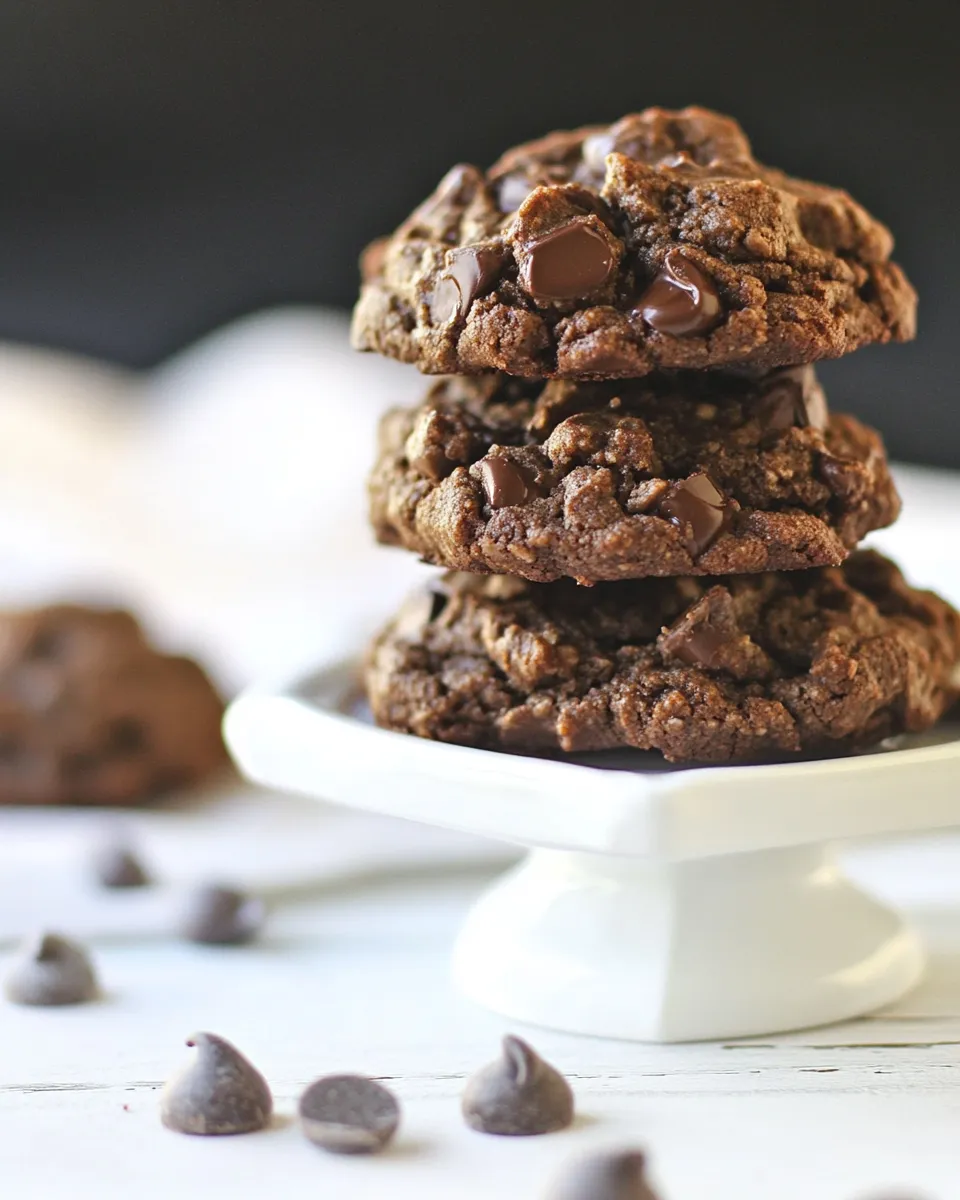 Easy Double Chocolate Breakfast Cookies with Zing recipe photo