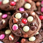 Homemade Double Chocolate M&M Cookies Recipe photo