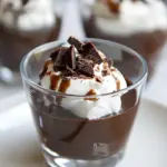 Homemade Double Chocolate Pudding with Caramelized Cocoa Nibs photo