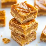 Homemade Dulce de Leche Caramel Bars recipe photo