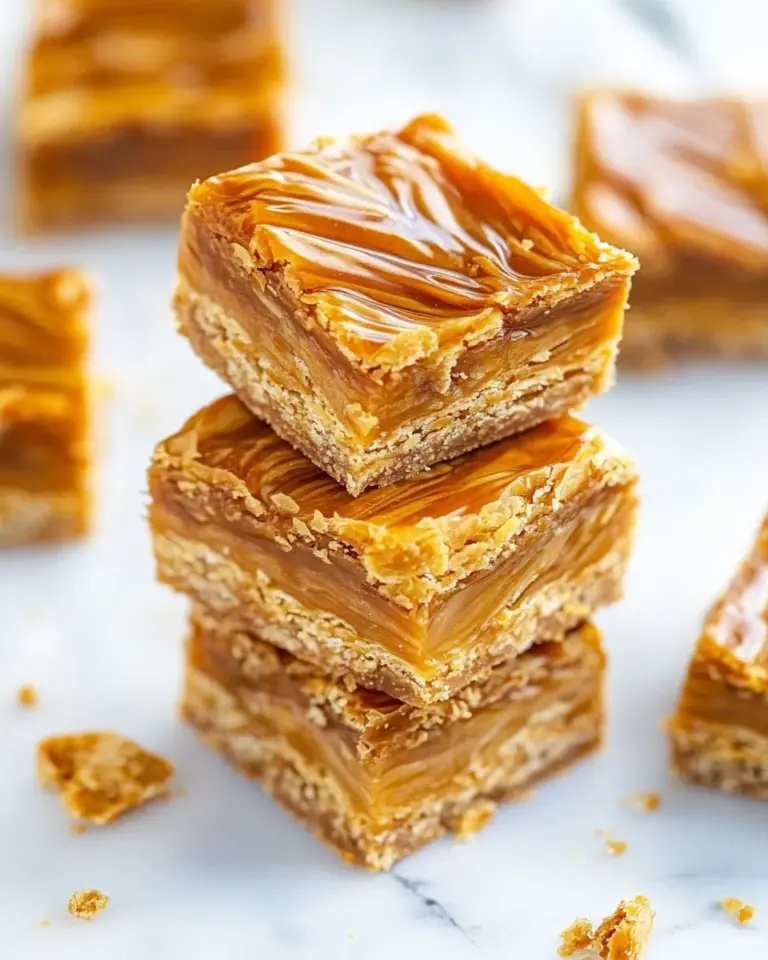 Homemade Dulce de Leche Caramel Bars recipe photo