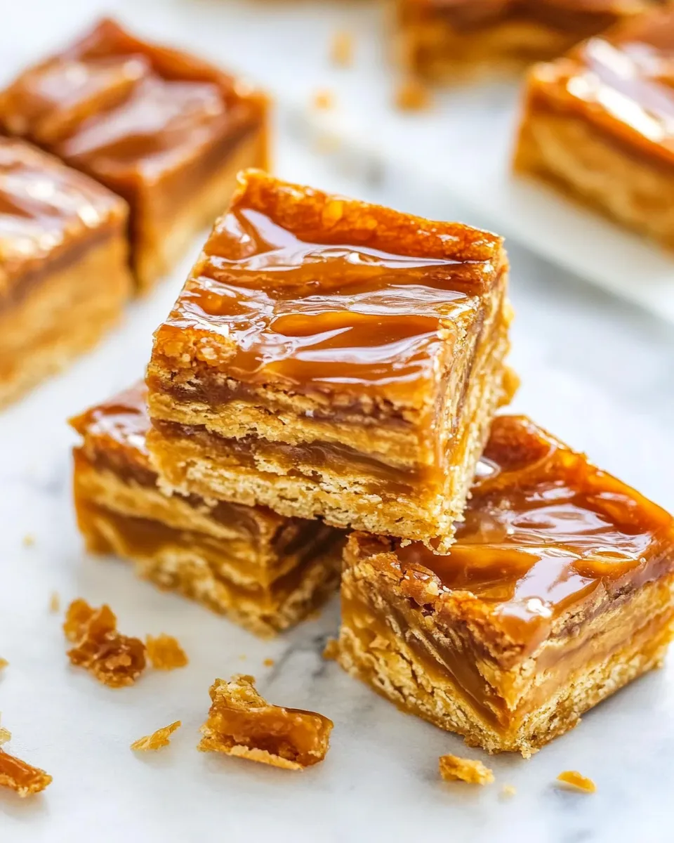 Delicious Dulce de Leche Caramel Bars picture