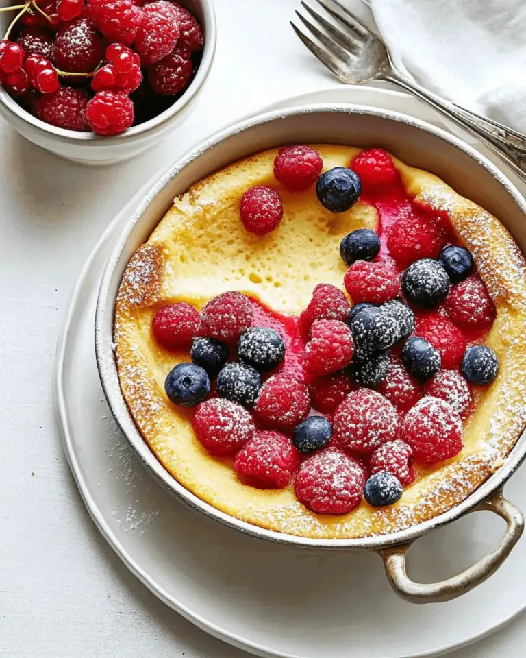 Homemade Dutch Baby recipe photo
