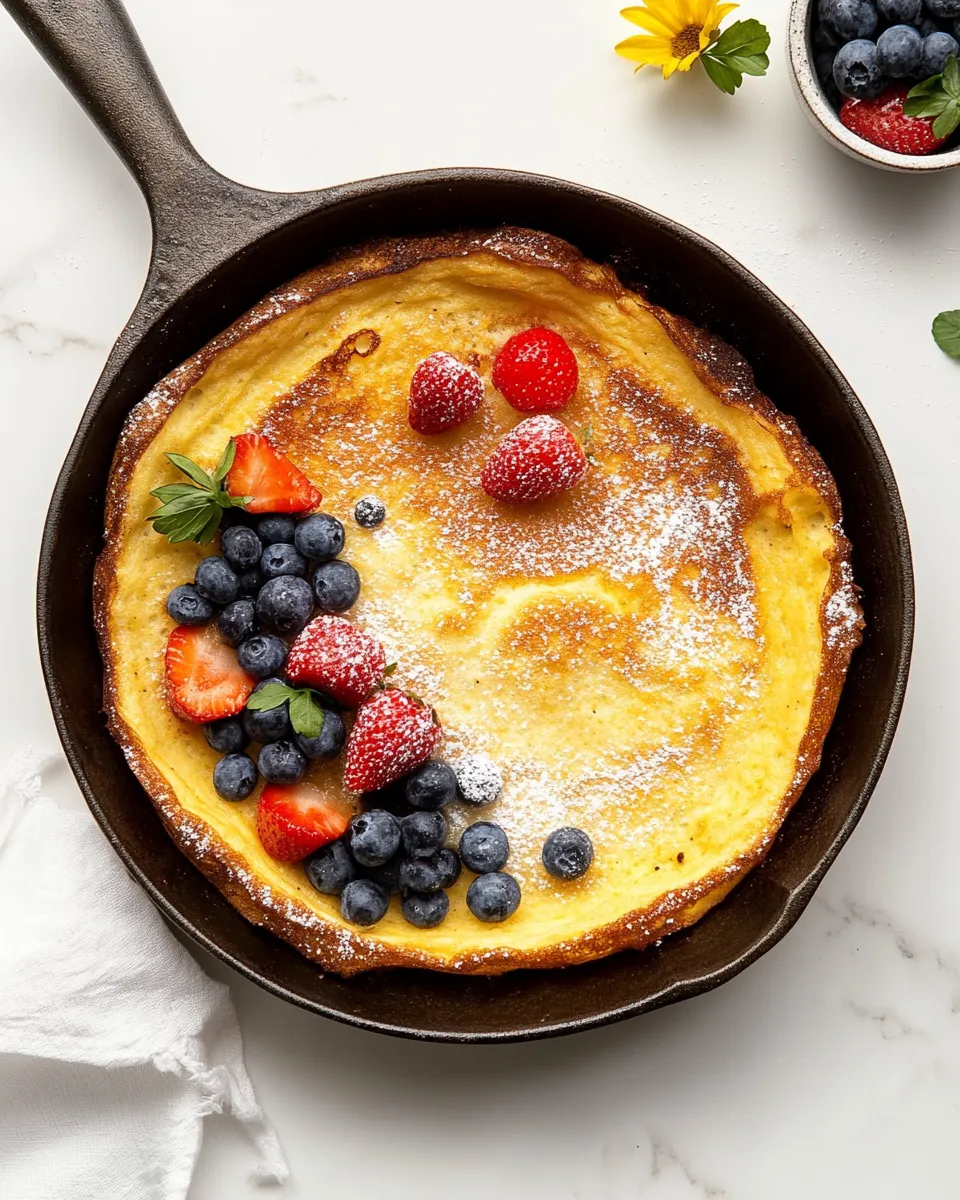 Classic Dutch Baby Recipe shot
