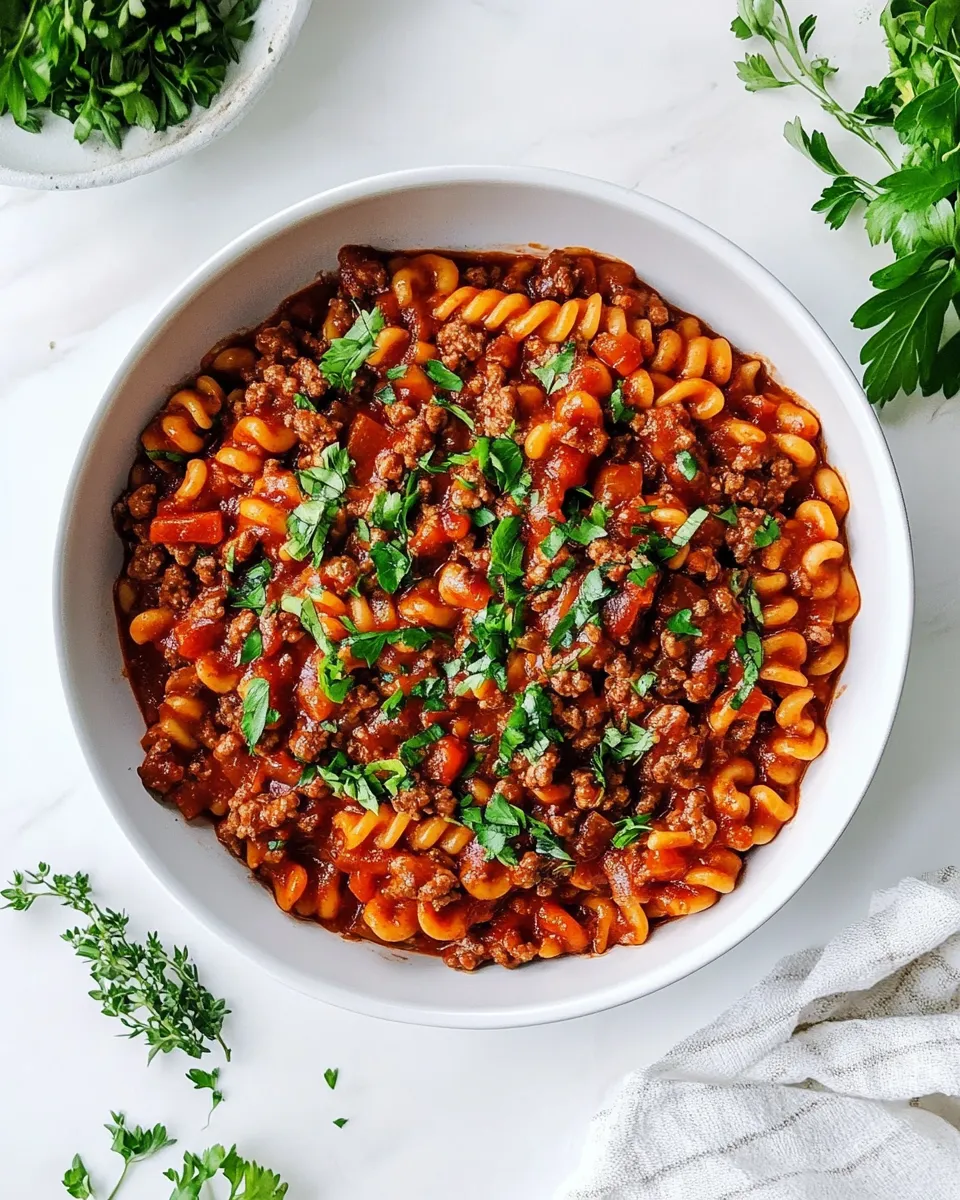 Classic EASIEST Hamburger Helper Recipe image