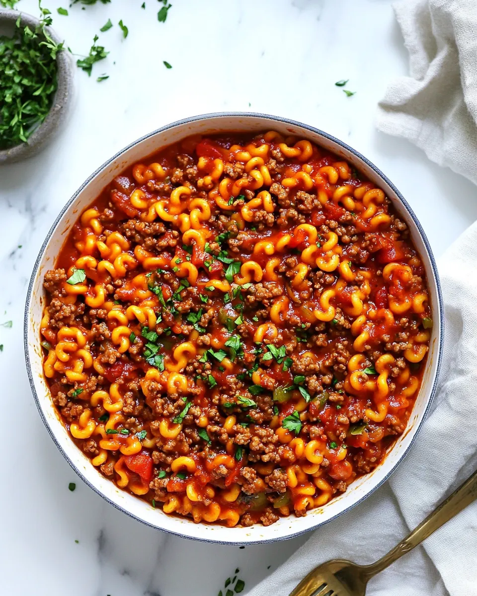 Easy EASIEST Hamburger Helper Recipe recipe photo