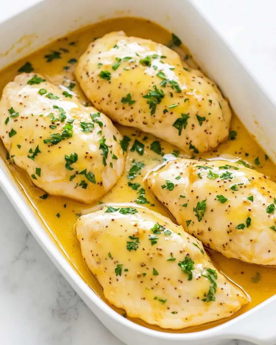 Classic Easy Baked Honey Mustard Chicken image