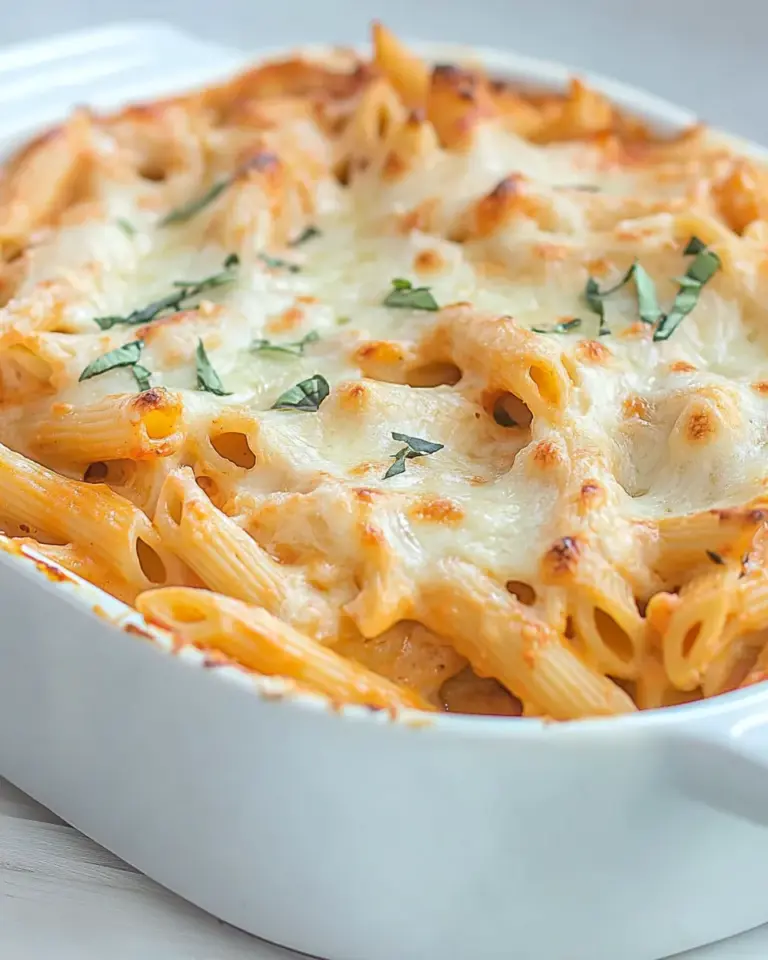 Homemade Easy Baked Penne Pasta photo