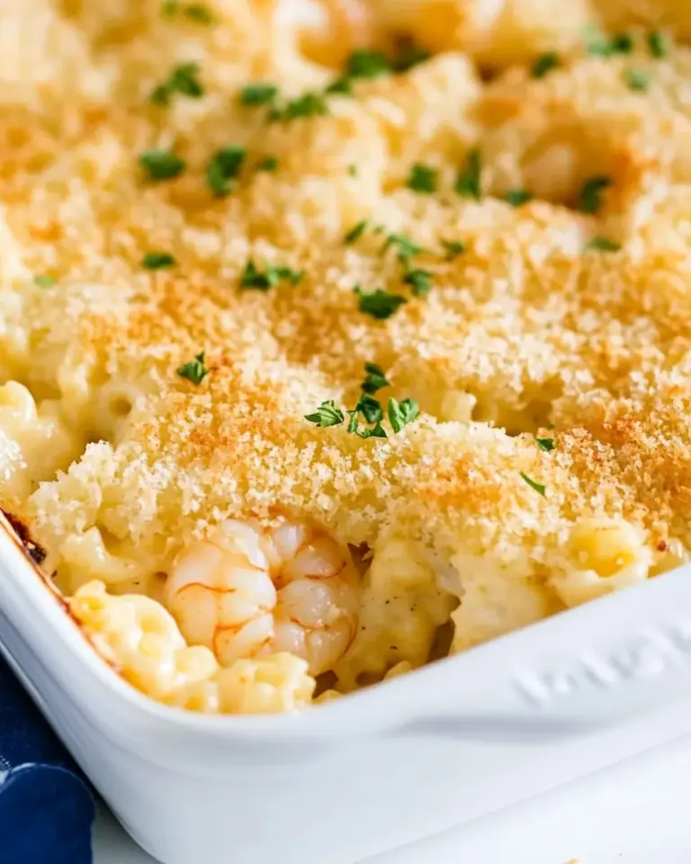 Homemade Easy Baked Shrimp Mac and Cheese photo