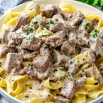 Homemade Easy Beef Stroganoff Recipe photo