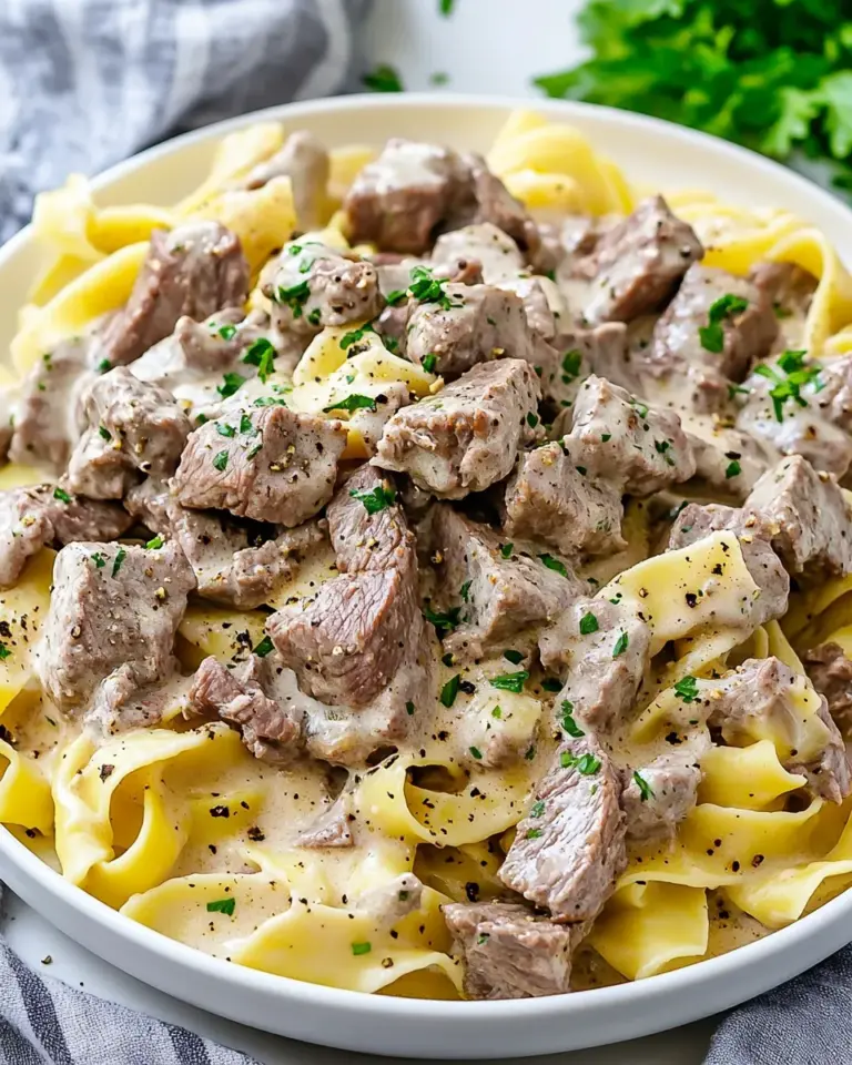 Homemade Easy Beef Stroganoff Recipe photo