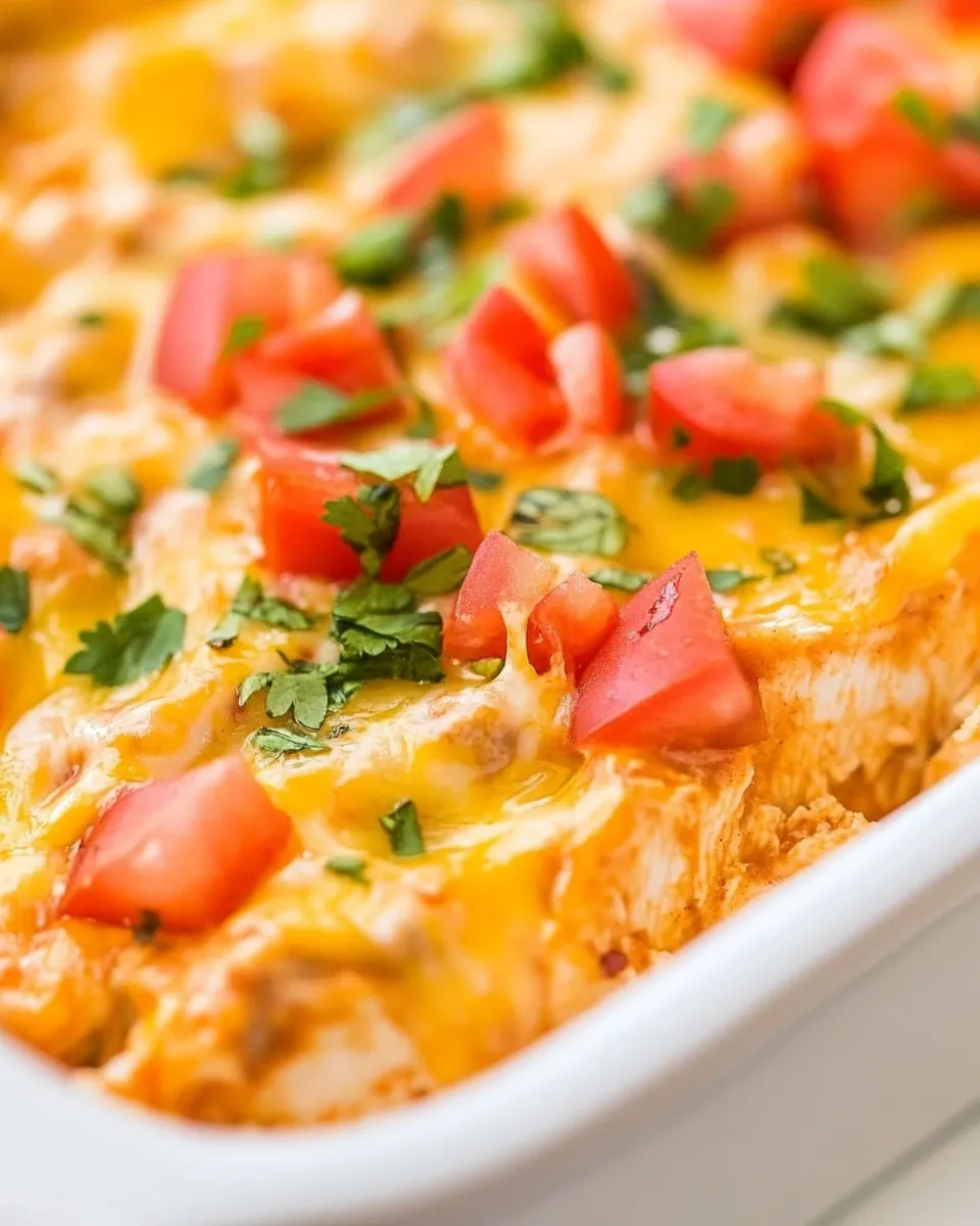 Homemade Easy Chicken Enchilada Bake photo