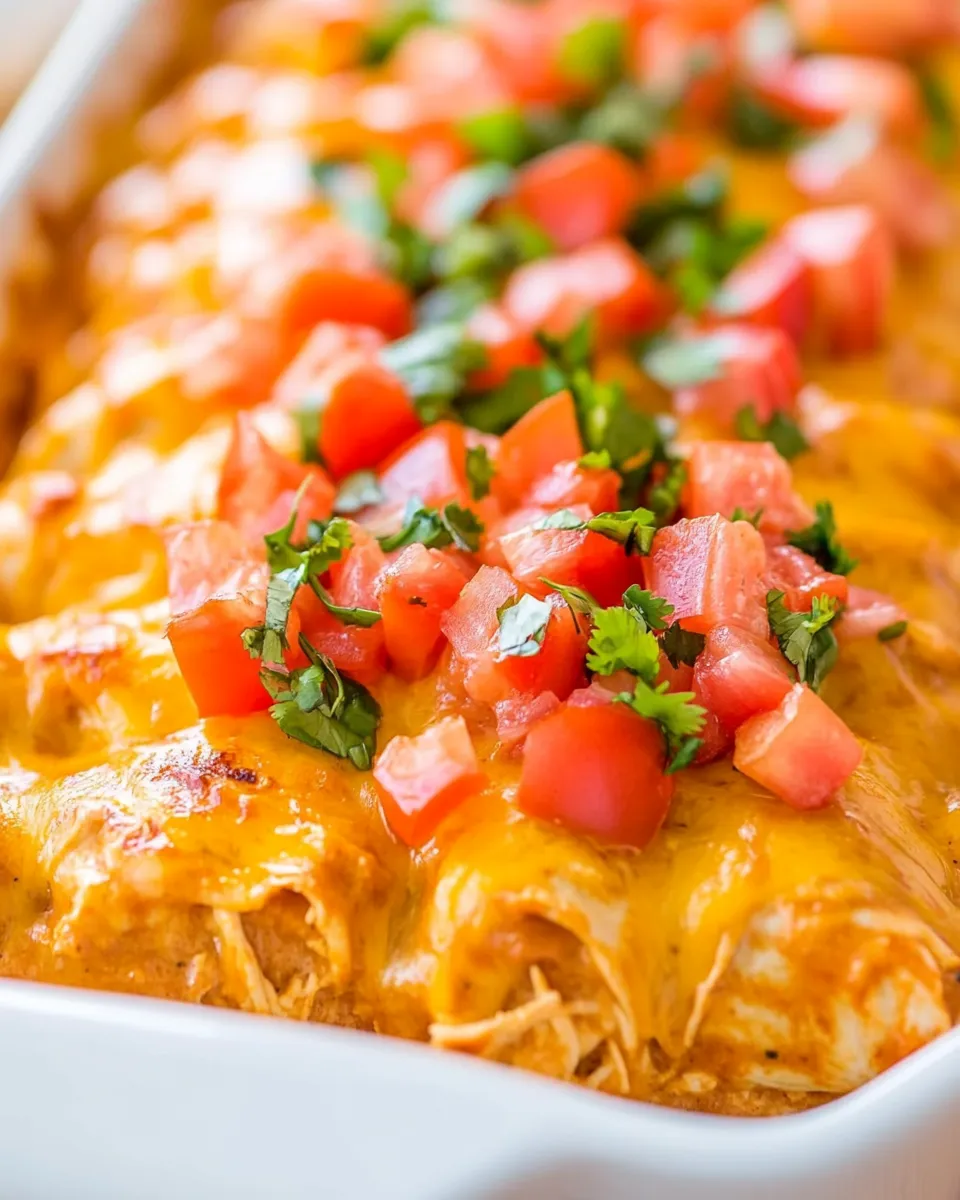 Classic Easy Chicken Enchilada Bake image